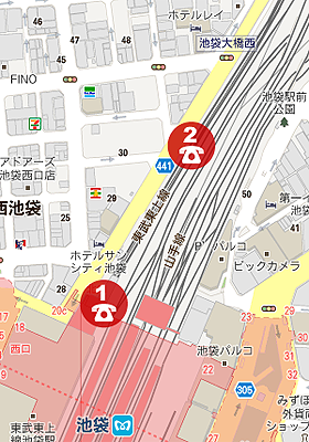 池袋面接地ＭＡＰ