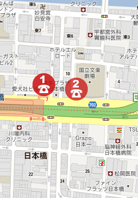 大阪面接地ＭＡＰ